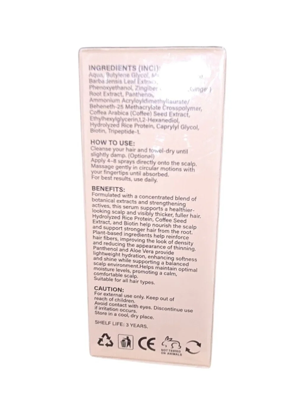 H-Regrow 2.0 Rice Nutriser Hair Treatment – White